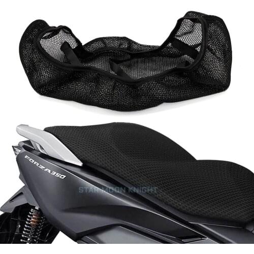 Motorcycle Seat Cushion Cover Net 3D Mesh Protector Insulation Cushion Cover For Honda For Forza350 NSS350 For Forza NSS 350