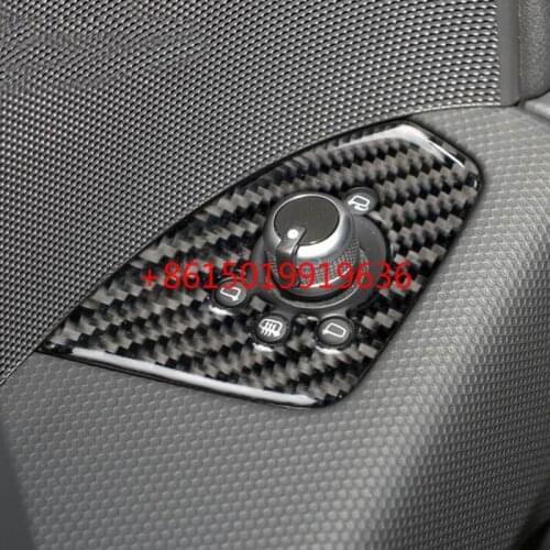 For Audi TT TTS 2008-14 accessories Modified carbon fiber interior door handle internal control panel sticker