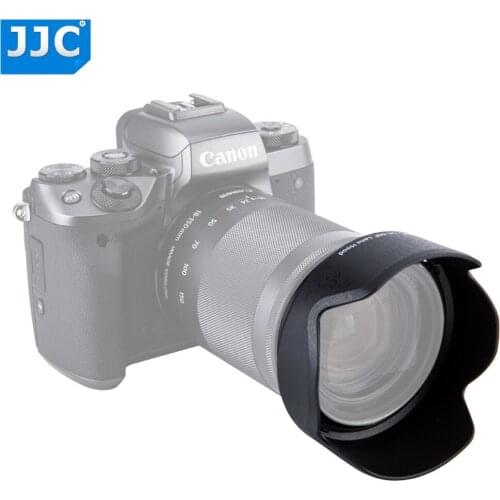 JJC Lens Hood for CANON EF-M 18-150mm f/3.5-6.3 IS STM Lens Replaces CANON EW-60F Cameras Accessories
