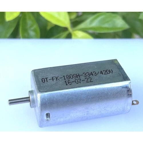DC 3.7V 5V 7.4V 180SH-3343 Micro Electric Motor Carbon Brush 26000RPM High Speed Large Torque Model Toy Student Experiment