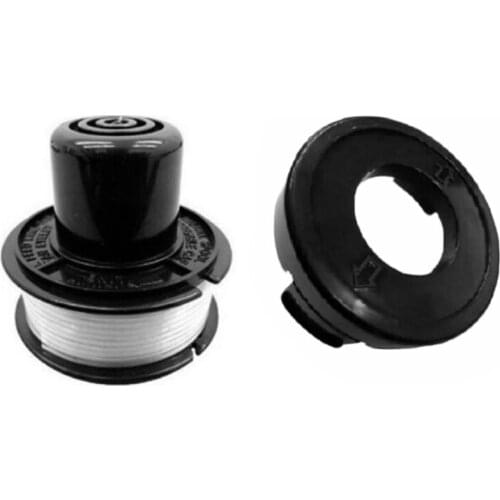 Anti-collision Cap + Spool Black Decker ST4000 ST4050 ST4500 Trimmer Replacement Anti-collision Cap Spool Set