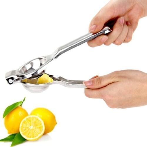 Creative DIY Fresh Juice Maker Juicer Lemon Orange Lime Squeezer Stainless Steel Hand Press Tool LX8311