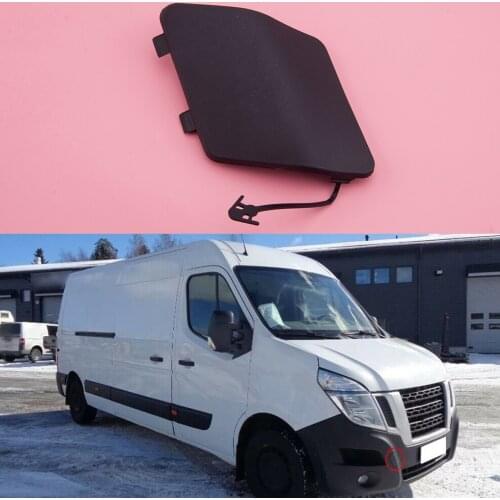 Right Bumper Tow Eye Hook Cover Cap Flap 511800537R Fit For Renault Master Nissan NV400 Vauxhall Opel Movano 2010-2018