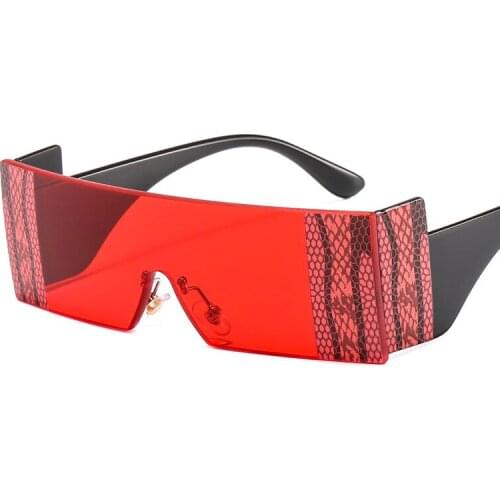 Ins hot selling Sunglasses 2020 Women Retro Vintage Sunglasses Luxury Brand Rimless Eyewear Oculos De Sol Feminino Big Shades