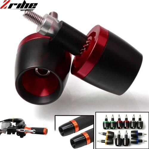 Hot sale 22mm motorcycle handlebar motocross handle bar grip ends For Kawasaki Z800 Z250 CBR1000XX CBR954RR NC700 VTX1300 Z900