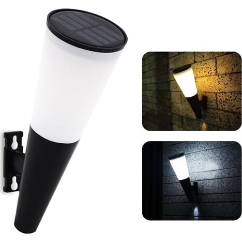 Solar Garden Wall Light Landscape Lights Patio Waterproof Walkways Yard Fence Path Outdoor Lamp