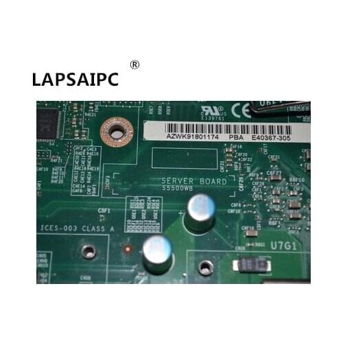 Lapsaipc 100% working workstation system board LGA 1366 S5500WB
