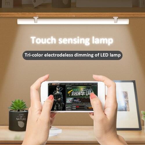 USB LED Strip Desk Lamp Hand Sweep Switch Motion Sensor Lamp Table Lamp Children Study Room LED Under Cabinet Kitchen Lights