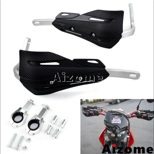 Motorcycle 28mm Fat Bar Handguards Hand Guards Supermoto 1-1/8" Handlebar Handguards For XR CRF WR DRZ