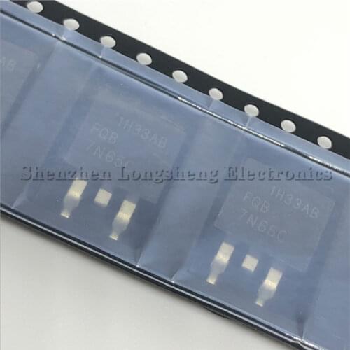 10PCS/LOT 7N65 FQB7N65C TO-263 LCD power supply MOS tube