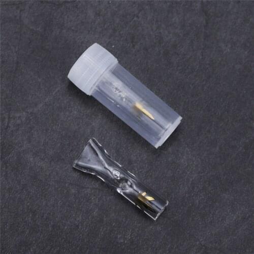 10pcs Glass Cigarette Filter Tip with Plastic Storage Box Portable Easy To Clean Flat Cigarette Holder Smoking Accessories