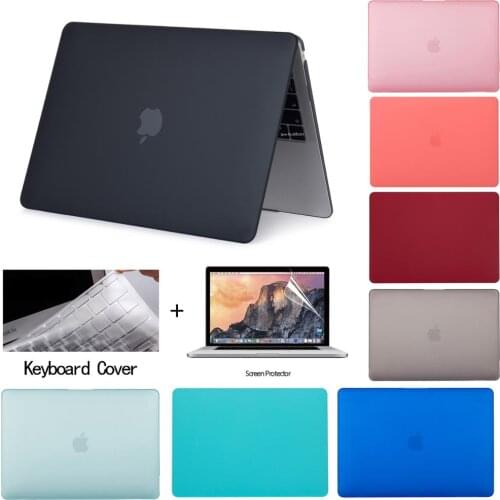 2020 new A2251 Laptop Case For Apple MacBook Air 13 Funda 11 12 Cover for Macbook Pro 15 16 inch Touch Bar Hard Frosted Shell