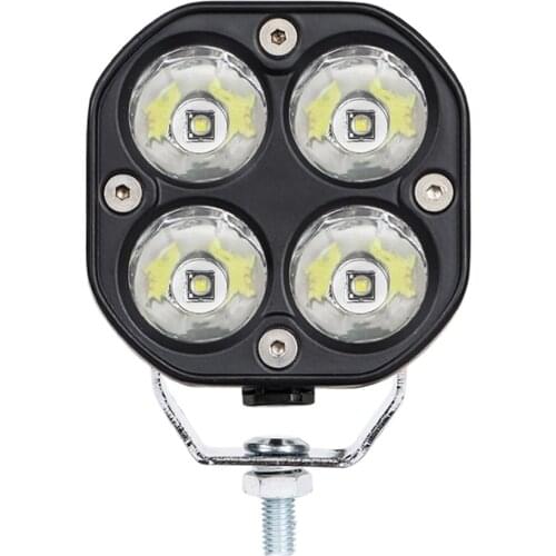 3 Inch 40W Led Work Light Bar 12V 24V For Car Fog Lamp 4x4 Off road Motorcycle Tractors Driving Lights White Square Spotlight