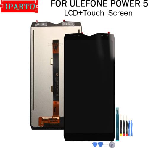 6.0 inch for ULEFONE POWER 5 LCD Display+Touch Screen Digitizer Assembly 100% Original New LCD+Touch Digitizer for POWER 5+Tools