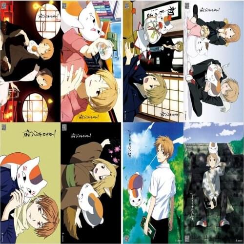 Anime Natsume yuujinchou Poster Home Room Wall Decoration Painting 42x29cm A Set of Eight