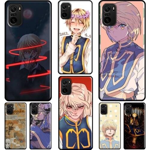Kurapika HUNTER x HUNTER For Xiaomi Redmi Note 9 Pro Note8 8T 9S Note 10 Pro Case For Redmi 9T K40 9 9A 9C Cover