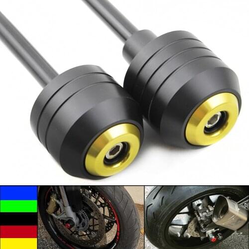 For BMW S1000RR 2016 2017 2018 2019 2020 Front Rear Wheel Slider Fork Axle Crash Protector Pad Swing Arm Guard POM NEW