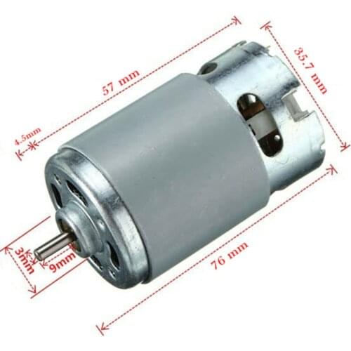 RS550 electric drill Motor 12V-18V 9/12 dental GSR cordless drill screwdriver