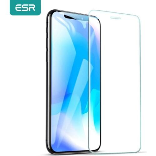 ESR Screen Protector for iPhone XS XR XS Max Glass Film 3X Stronger Tempered Glass Protector for Apple iPhone X XS XR XS Max
