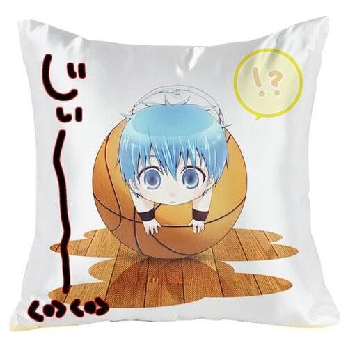 Hobby Express Charming Kuroko no Basuke Anime Dakimakura Square Pillow Case Cover GZFONG19