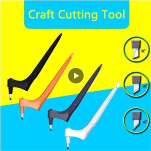 Craft DIY Art Cutting Tools With 360° Stainless Steel Rotating Blade Safety Circle Cutter Paper Cutting Tool Rotary Handmade