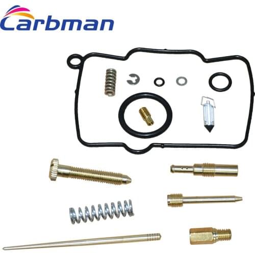 Carbman Carburetor Repair Kit For Kawasaki KX250 2000-2004 Motorcycle Accessories Replacement Parts