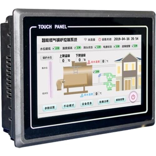 Boiler Controller Gas Furnace Controller 7 Inch Touch Screen Boiler Controller