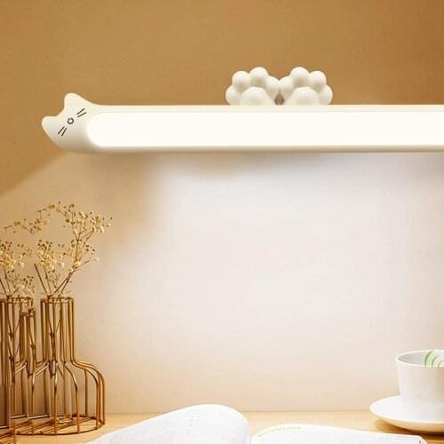 Wall Reading Light, Stick on Bunk Bed Led Lamp Dimmable Press Light Bar, Wireless Stick Magnet Mount, Battery Powered