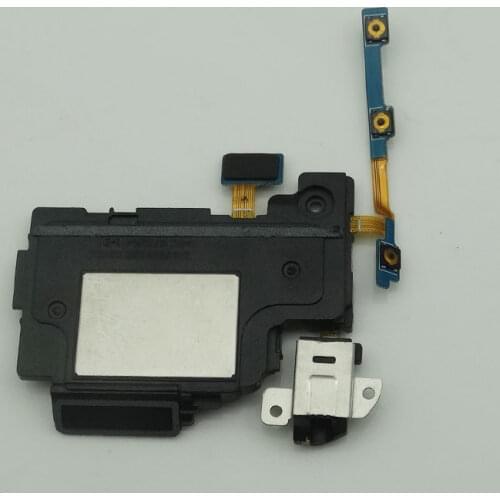 Power Off On Volume Button Headphone Jack Buzzer Loudspeaker Flex Cable For Samsung Note 10.1 2014 P600 P605 P601