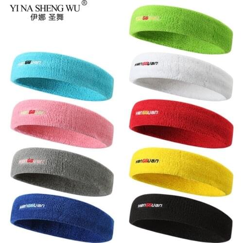 1PCS High Quality Fashion Sweat Headband For Men Sweatband Women Yoga Hair Bands Head Sweat Bands Sports Safety Running Exercise