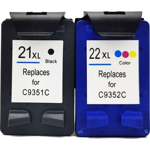 Einkshop For hp 21 22 21XL 22XLCompatible ink cartridge Replacement For hp Deskjet 3915 3920 F380 F2180 F2280 F4100 Printer