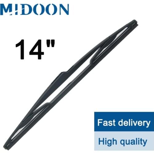 MIDOON Wiper 14" Rear Wiper Blade For Nissan Tiida Versa 2007 - 2012 Windshield Windscreen Rear Window
