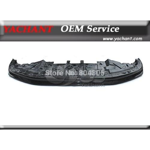 Carbon Fiber ZP Style Front Lip with Undertray Diffuser Fit For 2008-2010 Nissan R35 GTR