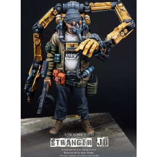 [tuskmodel]resin bust unassembled resin model kits (incloud base)N75019