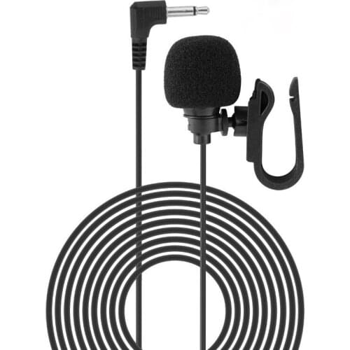 3 Meter Length External Microphone 3.5mm Jack Plug Car Mic Set For Audio Stereos Radio Receiver