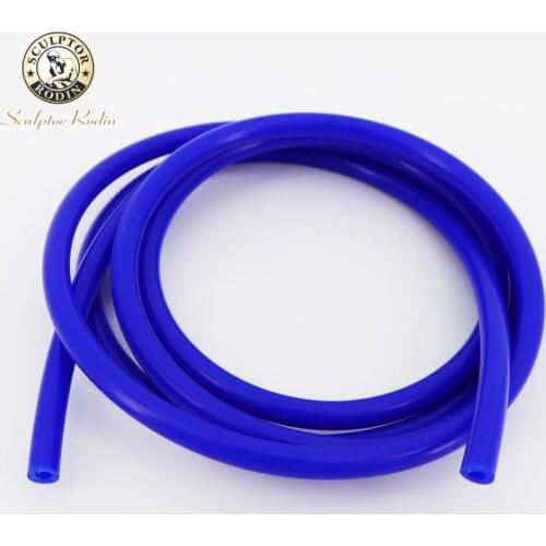 2M Bule Black Red Yellow 3mm/4mm/6mm/8mm Auto Car Vacuum Silicone Hose Racing Line Pipe Tube Car-styling