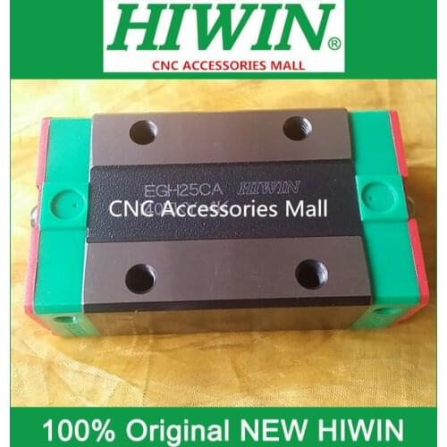 4PCS Original HIWIN EGH25CA slider block EGH25CA for linear rails HGR25