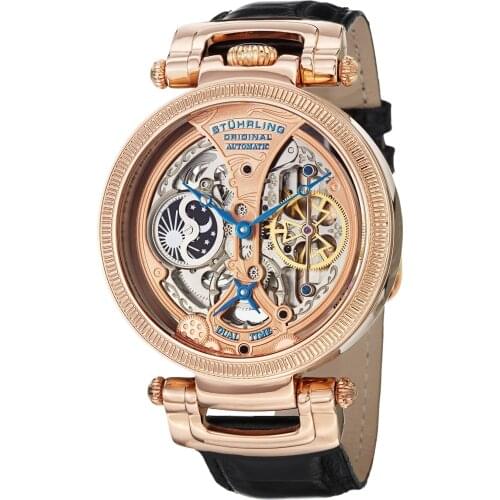 590.3345 K14S Stührling 46mm Automatic Mens Wristwatch