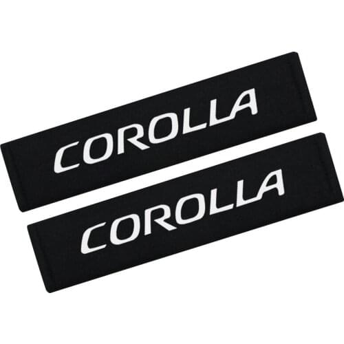Car Styling Protect Shoulders Pads Case For Toyota Corolla accessories car styling