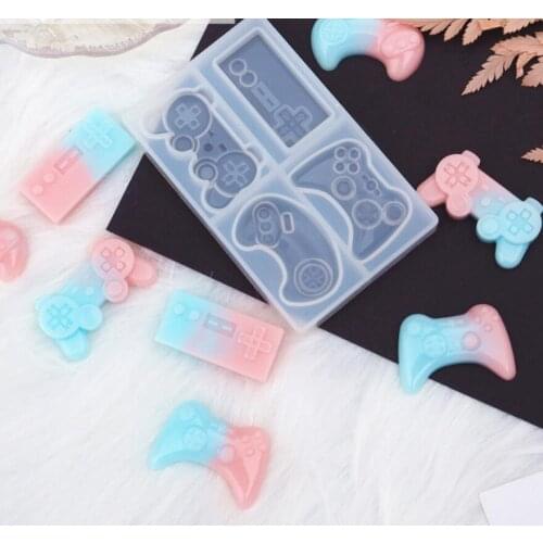Video Game Controller Resin Molds Gamepad Game Controller Epoxy Mould Silicone Resin Mold For Diy Jewelry Making Findings