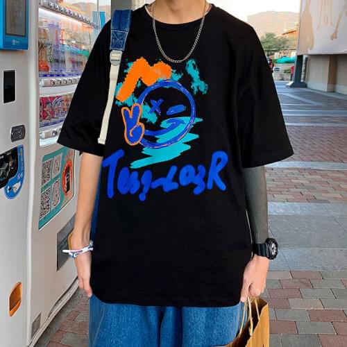 2021 T Shirt Streetwear Men Oversize Hip Hop T-Shirt Harajuku Tshirt Summer Short Sleeve Cotton Loose Tops Tees M'ens Tops A21