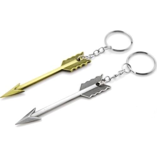 New Fashion Retro Arrow key Chain Gadgets For Men Trinket Vintage Arrow keychain Jewelry Male Party Friends Souvenirs Gift