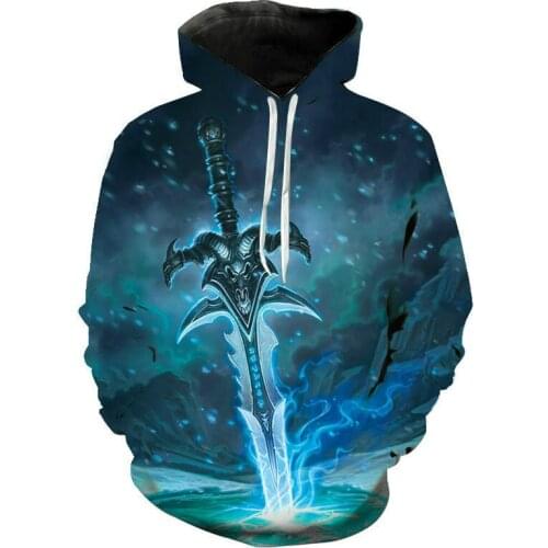 2021 new mens 3D printed sweatshirts, boutique mens sportswear, fashionable casual pullovers Good-looking and fashionable men