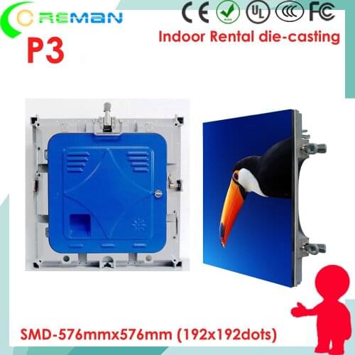 New Indoor 3D led tv small unit including receiving card , High quality vivid video p1 p1.25 p2 p2.5 video image led video panel