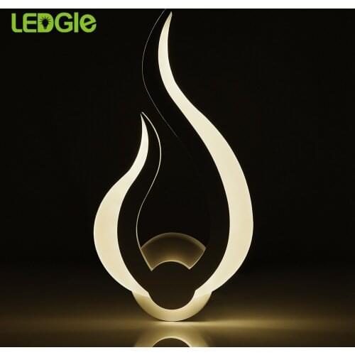 LEDGLE 10W led wall lamps bedside modern wall light wandlamp sconce wall lights for home bedroom living room hallway Art Decor