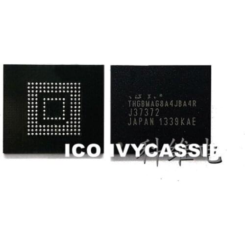 THGBMAG8A4JBAIR eMMC BGA153 32GB Phone Nand Flash Memory IC Chip Soldered Ball Pins