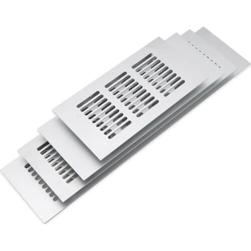 2 pieces Air Vent Perforated Sheet Web Plate Ventilation Grille cupboard Perforated Sheet Web Plate Ventilation Grille
