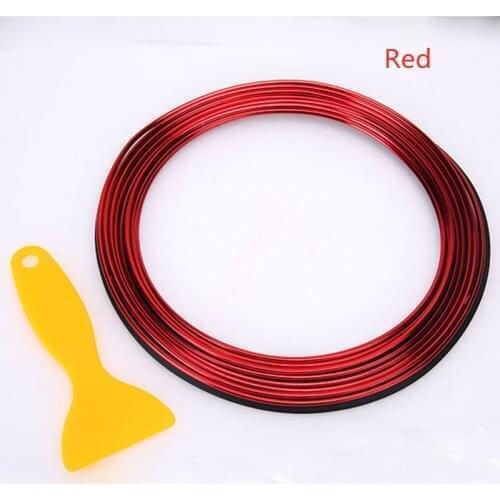 5M Interior Stickers Decoration Strips Car Styling For SsangYong Actyon Turismo Rexton Rodius Korando Kyron Musso Sport