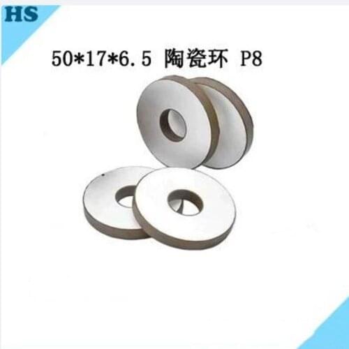 50x17x6.5 P8 Wafer ceramic piezoelectric element for ultrasonic welding 15K20K Vibrator