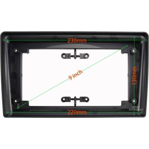 9 INCH Car Audio Frame GPS Navigation Fascia Panel Car dvd Plastic Frame Fascia is suitable for HYUNDAI COUPE 2004